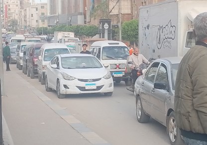 ارتباك مرورى ببنها 