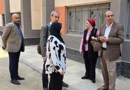جولة ميدانية للدكتور ياسر محمود لبحث التوسع في المدارس اليابانية