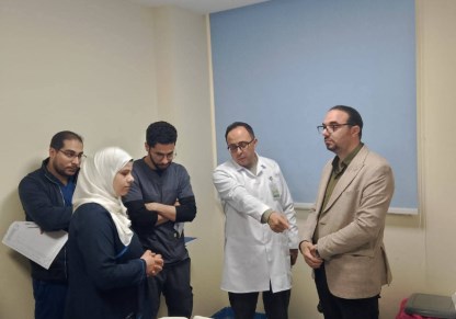 وكيل مديرية الصحة يتفقد مستشفى طوخ المركزي