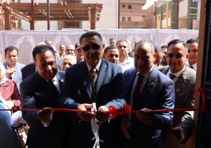  محافظ القليوبية يفتتح أعمال تطوير المركز التكنولوجي بقرية "ميت حلفا"