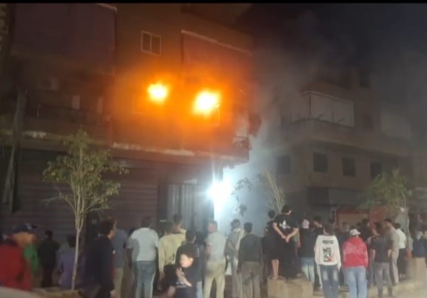 من الحادث