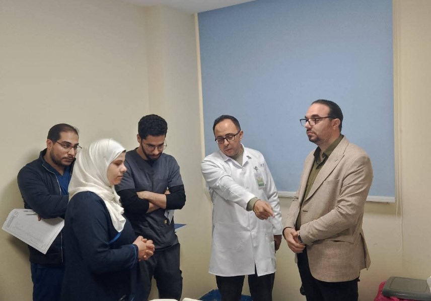وكيل مديرية الصحة يتفقد مستشفى طوخ المركزي