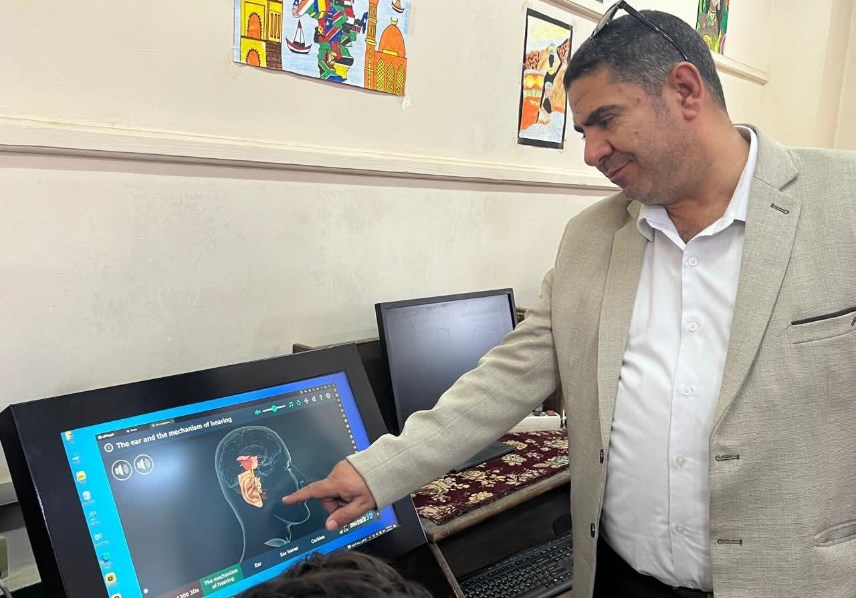 مدير إدارة بنها في المركز الايتكشافي
