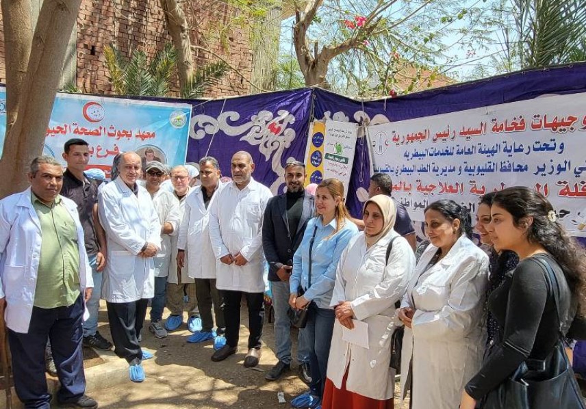 حملة تحصين شامل لحماية الثروة الحيوانية بالقليوبية