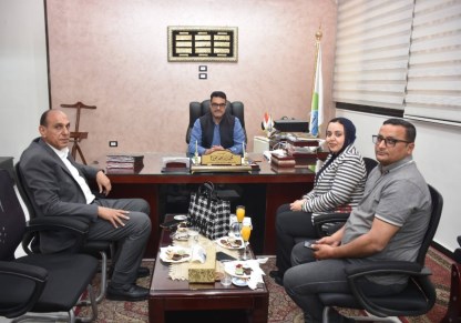 رىيس شركة مياه الشرب ونائبة مجلس النواب يبحثان مشكلات مياه الشرب