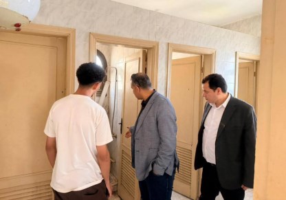 الفرماوي يشحن جولة مفاجئة على مراكز الشباب 