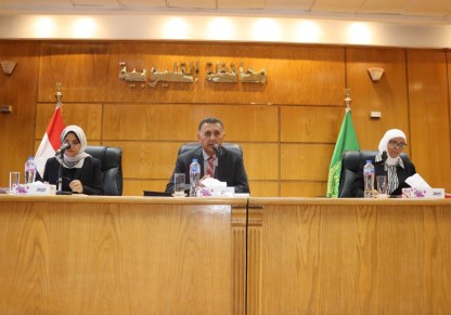 محافظ القليوبية يترأس اجتماع المجلس التنفيذي للمحافظة 