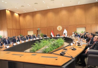 أثناء اجتماع المجلس الأعلى للجامعات 