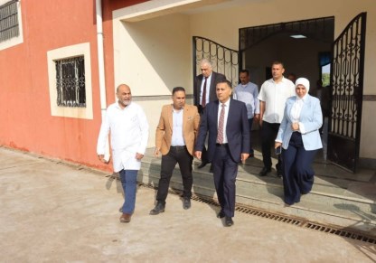 د. حسام عبدالفتاح يتفقد مجازر القليوبية