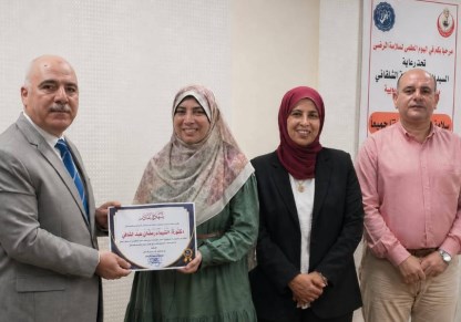 وكيل صحة القليوبيه يكرم فريق سلامه المرضى بمستشفى القناطر الخيريه
