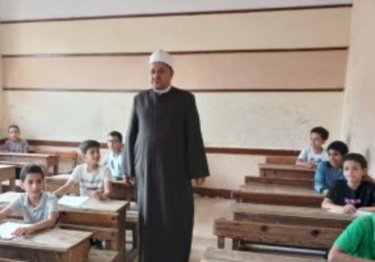 انتظام امتحانات الشهادتين الابتدائية والإعدادية الأزهرية بالقليوبية