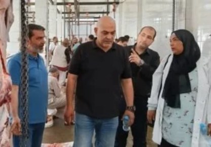 تفقد عمل المجازر 
