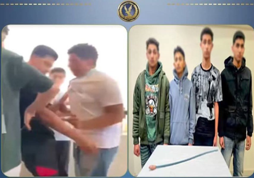 مشاجرة بين الطلاب داخل مدرسة بالقليوبية 