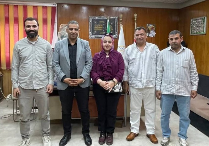 لقاء مع وكيل وزارة الشباب والرياضة بنائبة مجلس الشعب