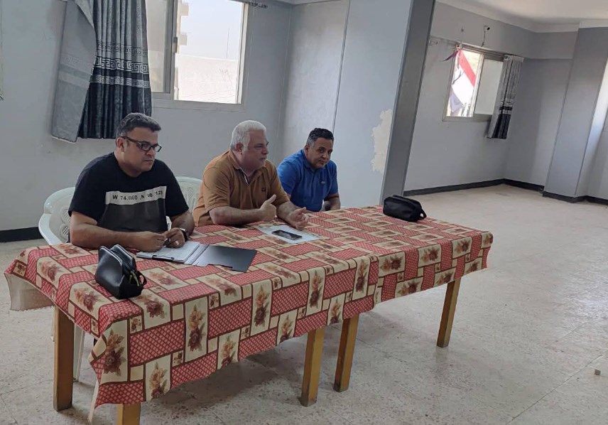 اجتماع مركز شباب بنها استعدادا للعيد