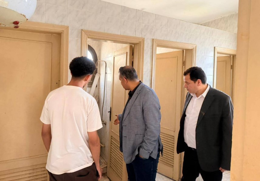 الفرماوي يشحن جولة مفاجئة على مراكز الشباب 