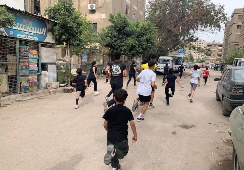 جري ولياقة بدنية بشوارع شبرا 
