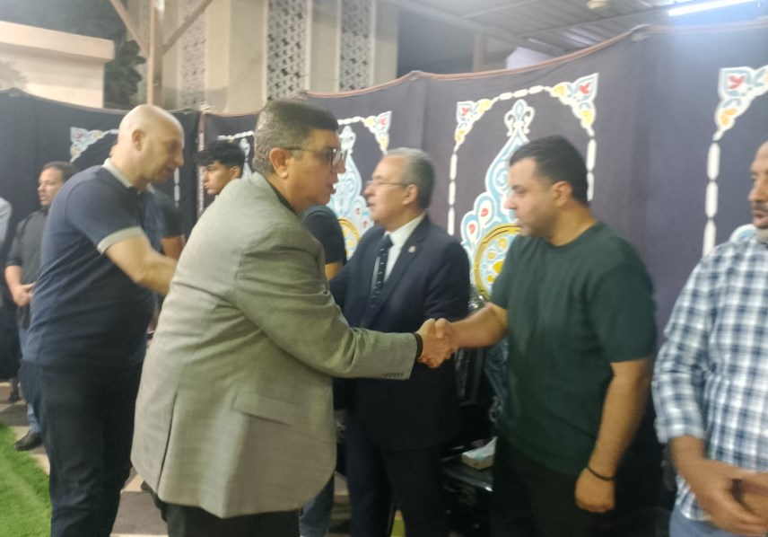 عزاء والد الشاعر هاني عبدالكريم