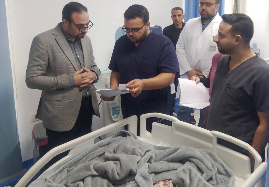 وكيل صحة القليوبية يتابع وحدات الغسيل الكلوي 