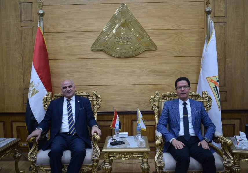 الجيزاوي يستقبل رئيس مجلس أمناء جامعة جنوب الوادي الأهلية