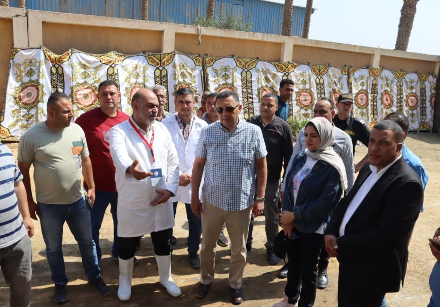 محافظ القليوبية يتابع جاهزية المجازر لاستقبال عيد الأضحى