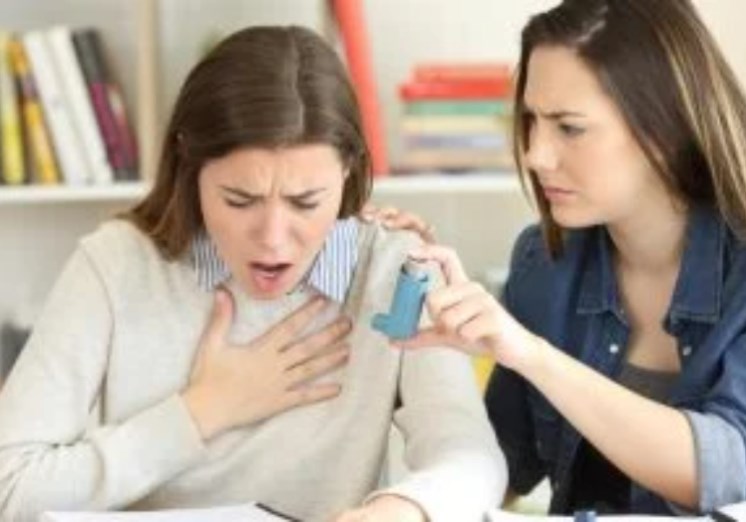 ضيق التنفس أثناء الراحة