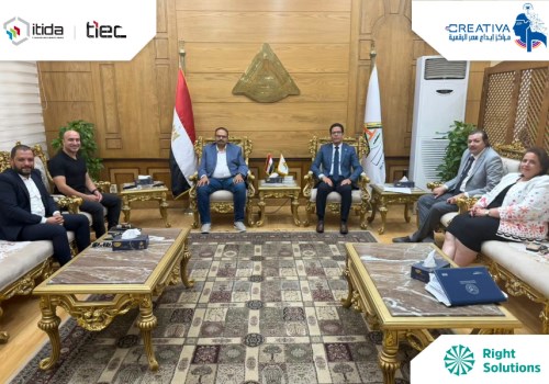 بروتوكول يربط طلاب جامعة بنها بسوق العمل 