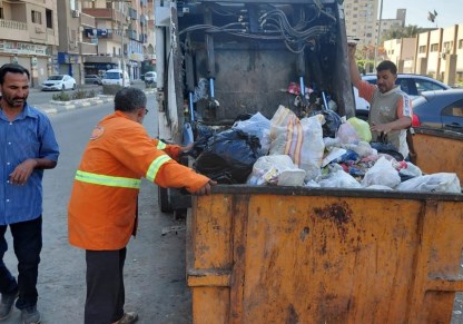 حملات نظافة على مدينة بنها 