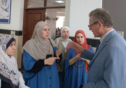 تدريب عملي مكثف لكلية طب بنها 