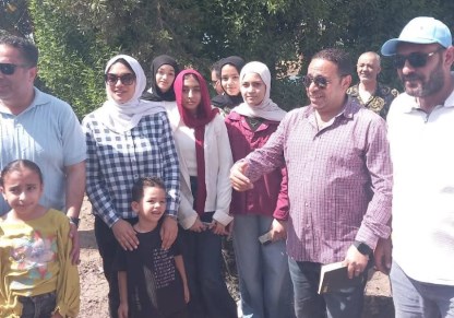 نائب المحافظ تتابع فاعليات قريتي جميلة 