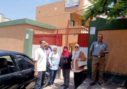 رئيس مدينة قها تتابع جاهزية لجان الامتحانات 