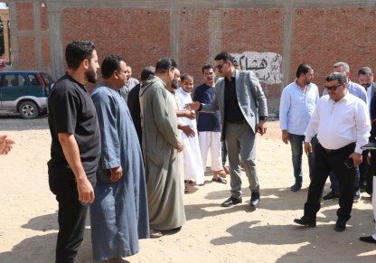 فوده يتابع مشاكل أهالي الخانكة 