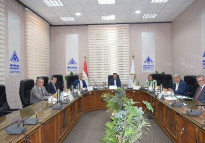 اجتماع لاختيار  القيادات الجديدة بجامعة بنها