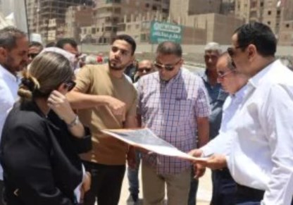 محافظ القليوبية يتفقد أعمال التطوير