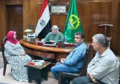 الدكتورة سلوى أبو العينين رئيس مدينة شبرا الخيمة