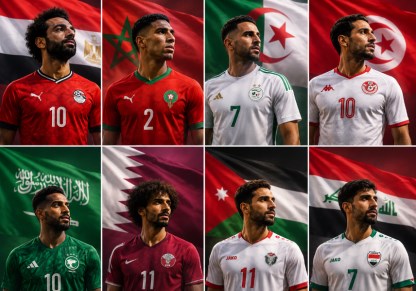 موقف المنتخبات العربية في كأس العالم 2026 