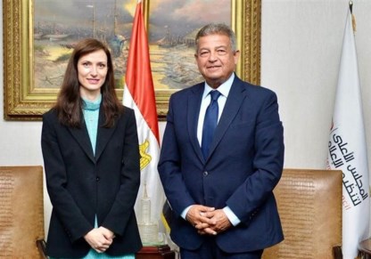 رئيس المجلس الأعلى لتنظيم الإعلام ووفد اليونسكو