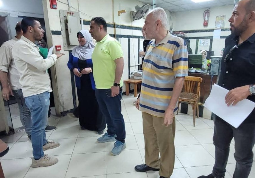 رئيس مدينة بنها يتابع المركز التكنولوجي 