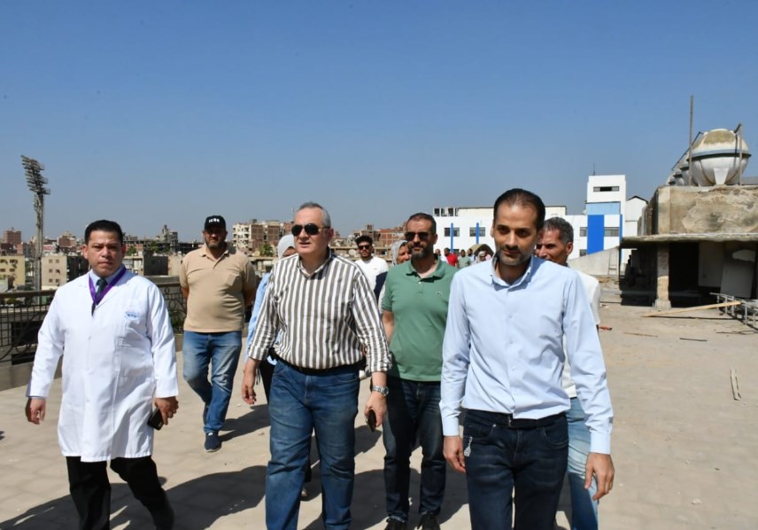 أثناء الجولة التفقدية 