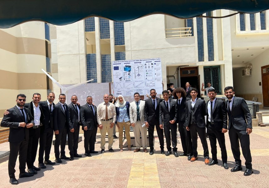 طلاب قسم  هندسة القوى الكهربائية 