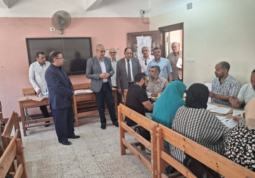 متابعة دقيقة من تعليم القليوبية لتصحيح الاعدادية