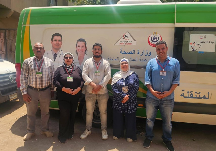 القافلة الطبية بقرية كفر الشموت