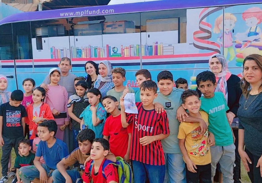 اتوبيس المعرفة يصل لمركز شباب أجهور الكبرى بطوخ