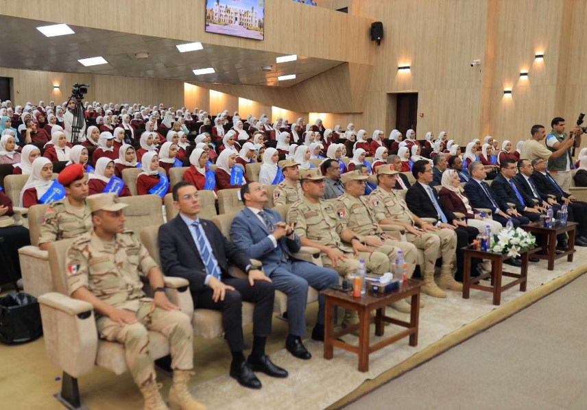 فاعليات برنامج للتربية العسكرية بجامعة بنها 
