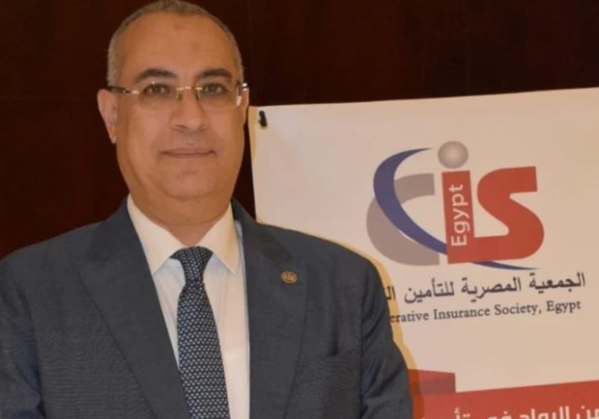 مصطفى أبو العزم، العضو المنتدب للجمعية المصرية للتأمين التعاوني