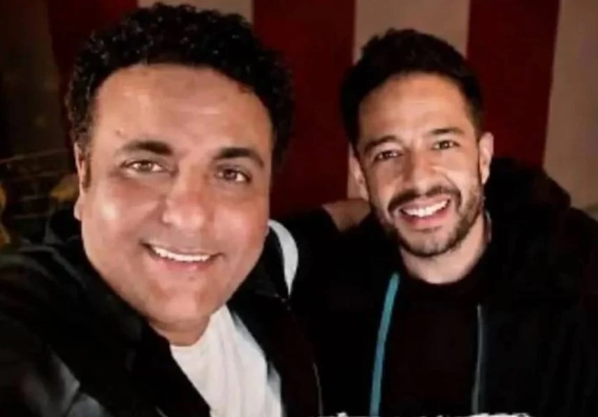 محمد حماقي والملحن الراحل محمد رحيم