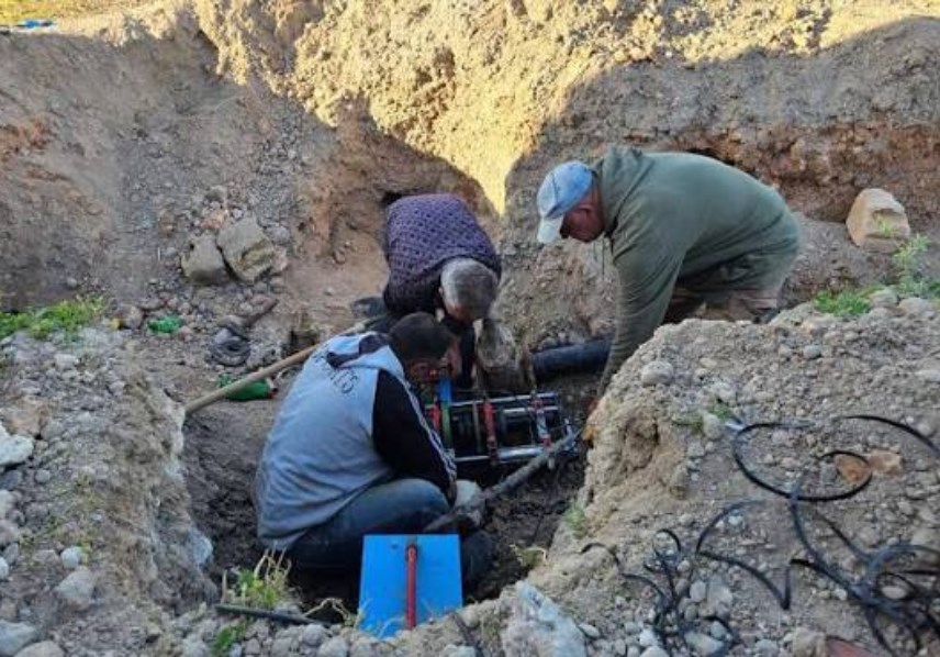 صيانة خطوط مياة الشرب_صورة أرشيفية