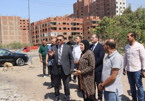 محافظ القليوبية يتفقد المواقع الاستثمارية