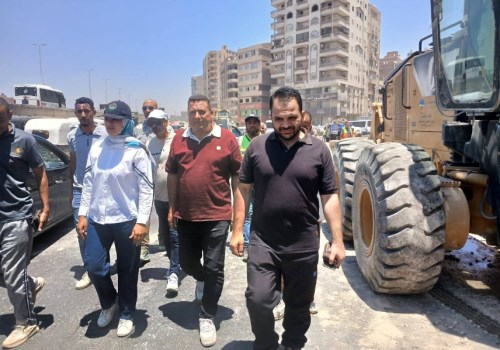متابعة مراحل تنفيذ مشروع بهتيم -اسكو