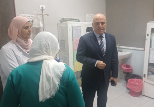 وكيل وزارة الصحة بالقليوبية يتفقد مستشفى بهتيم المركزيوكيل وزارة الصحة بالقليوبية يتفقد مستشفى بهتيم المركزي